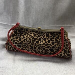 Leopard print handbag